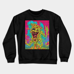 Super Hyper Scary Terrifying Monster Crewneck Sweatshirt